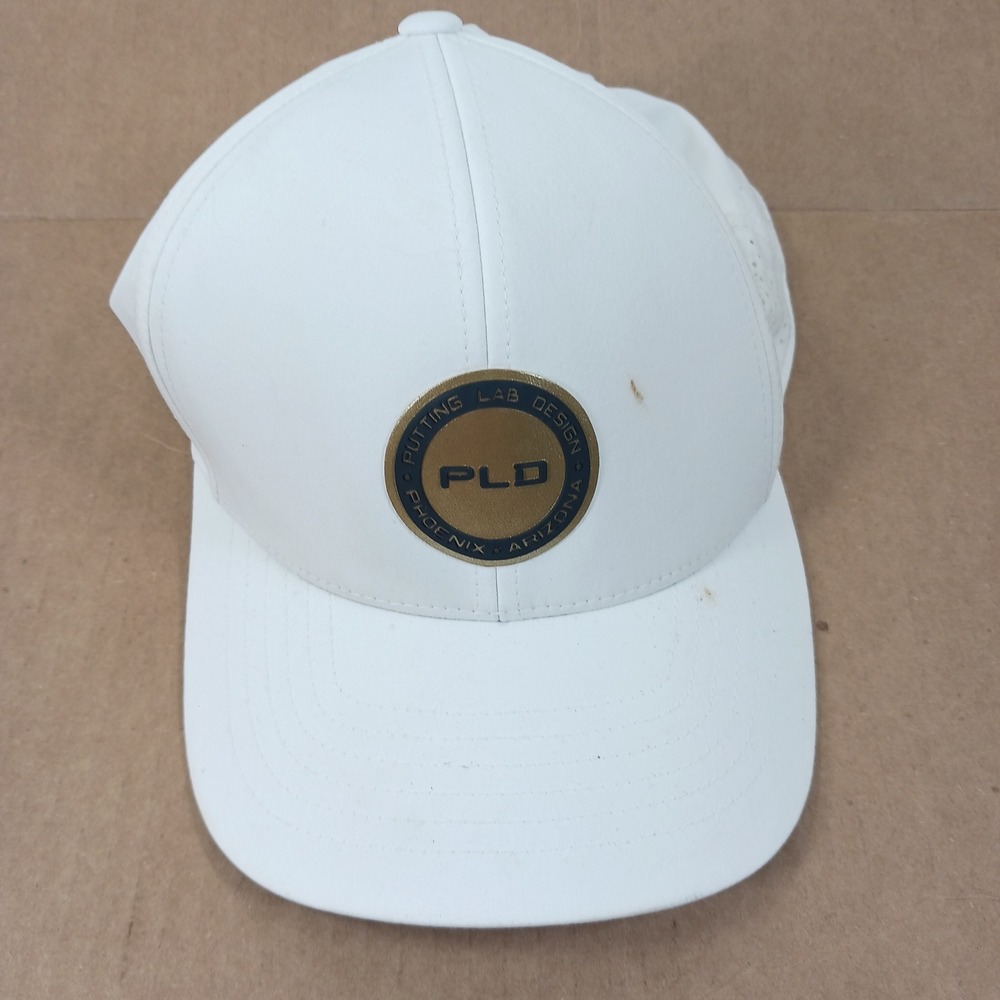 Ping PLD Putting Lab Design Golf Hat White Snapback Flexfit 110 Perforated Cap